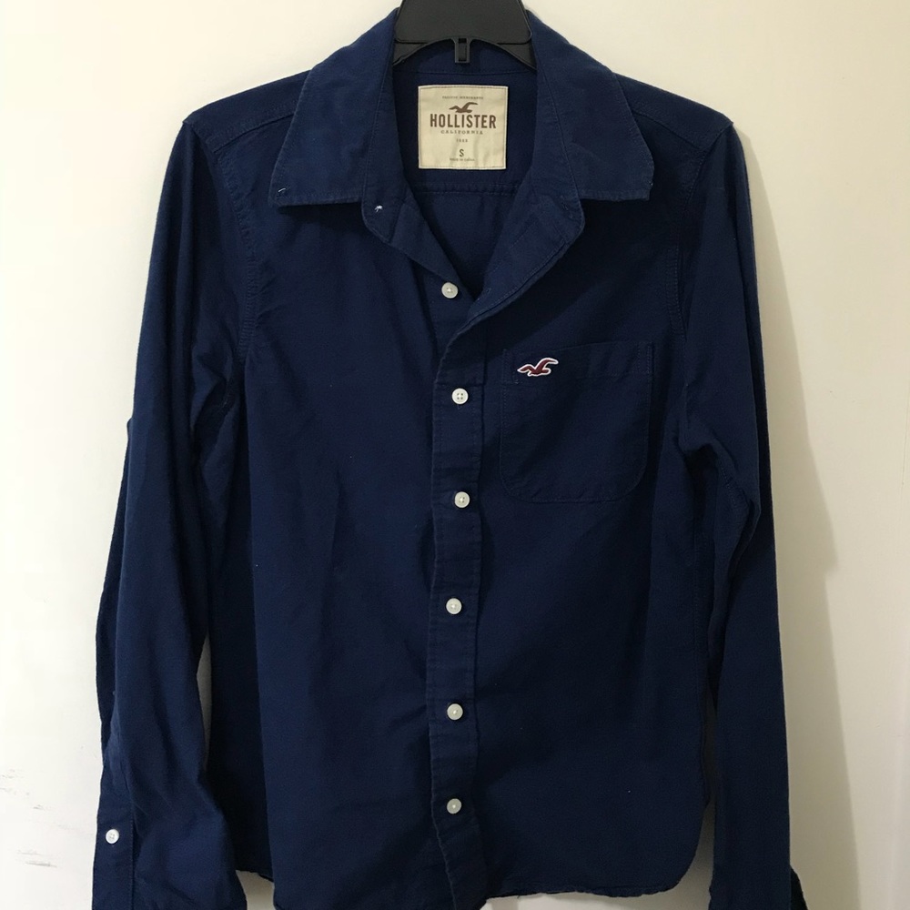Abercrombie long sleeve button up shirt